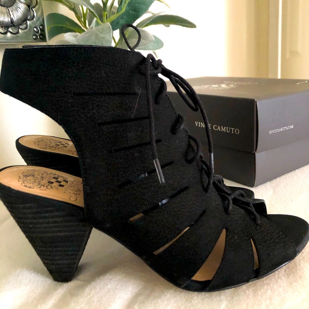 Lace up heels
